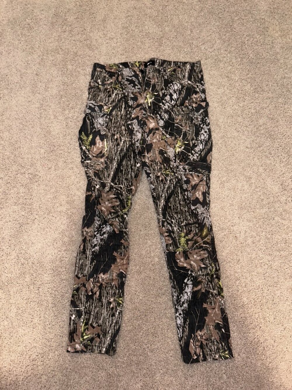 Camo cargo pants
